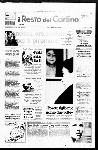 Il Resto del Carlino : giornale dell'Emilia